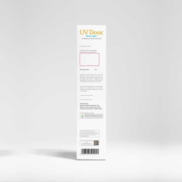 Brinton Uv Doux Blue Light Spf 50 Pa+++ For All Skin Types Sunscreen Gel 30 Gm