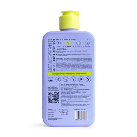 Moxie Beauty Scalp Reviving Shampoo 200ml