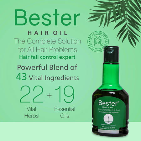 Bester Combo Pack (Set Of 3 Items) | Solution For All Hair Problems Kit (Pack Of 2)