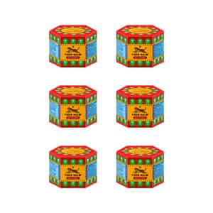 Tiger Balm Red Ointment | Ayurvedic Pain Relief Balm | 9ml Each | Pack Of 6