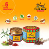 Tiger Balm Red Ointment | Ayurvedic Pain Relief Balm | 9Ml Each | Pack Of 6