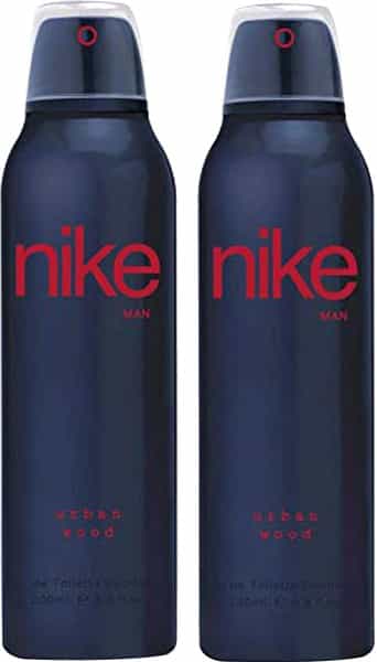 Nike Man Deodorant Urban Wood- Pack Of 2 (200Ml Each)