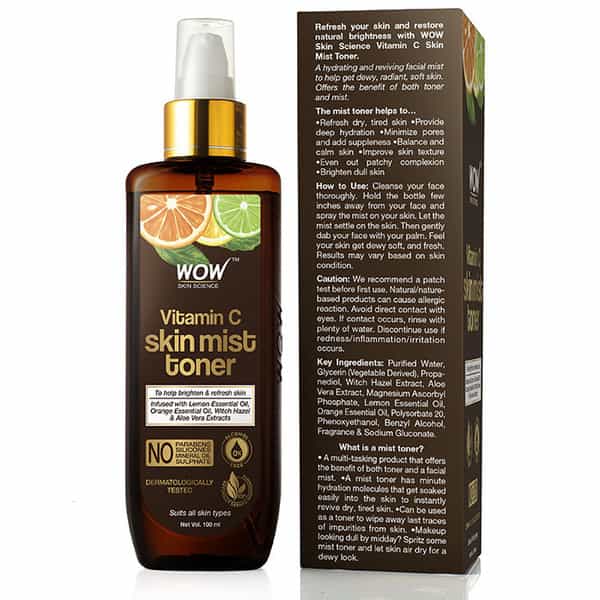 Wow Skin Science Vitamin C Skin Mist Toner - 200Ml