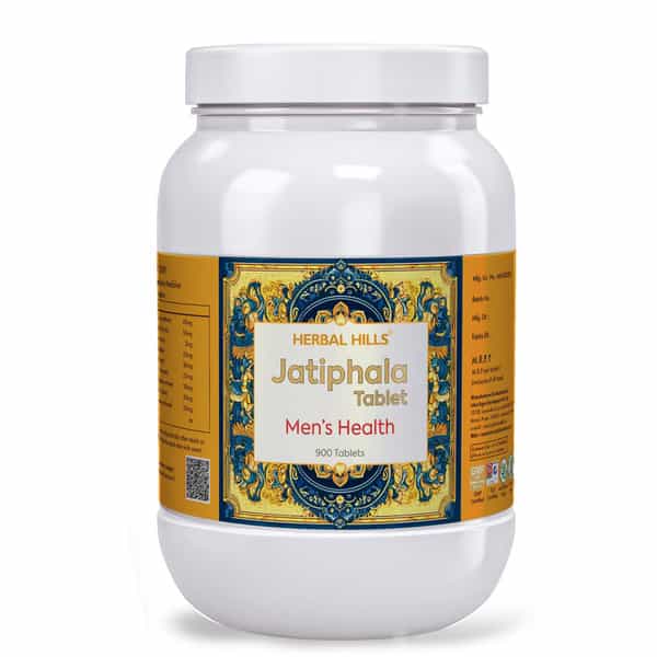 Herbal Hills Jatiphalahills Men's Health Overall Health 900 Tablet