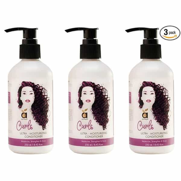 Anveya Curls Ultra-Moisturizing Conditioner|For Unisex With Curly Hair|250Ml Xpack Of 3