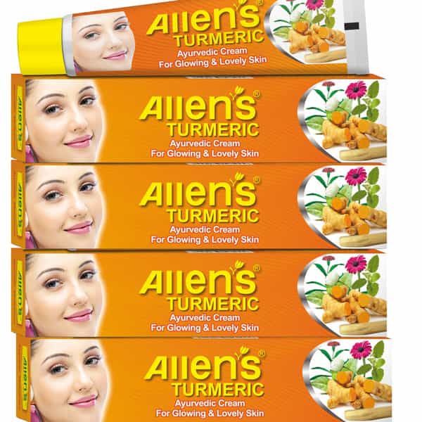 Allen Laboratories Turmeric Cream 20 Gm (Pack Of 4)