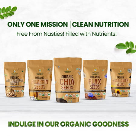Himalayan Organics Organic Moringa | Powder | Packet | 350 Gm