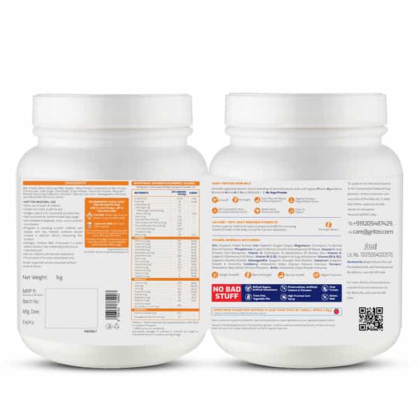 Gritzo Supermilk Growth+ (Formerly Height+) (7-12Y Boys) | 10G Protein (Double Chocolate | 800G)