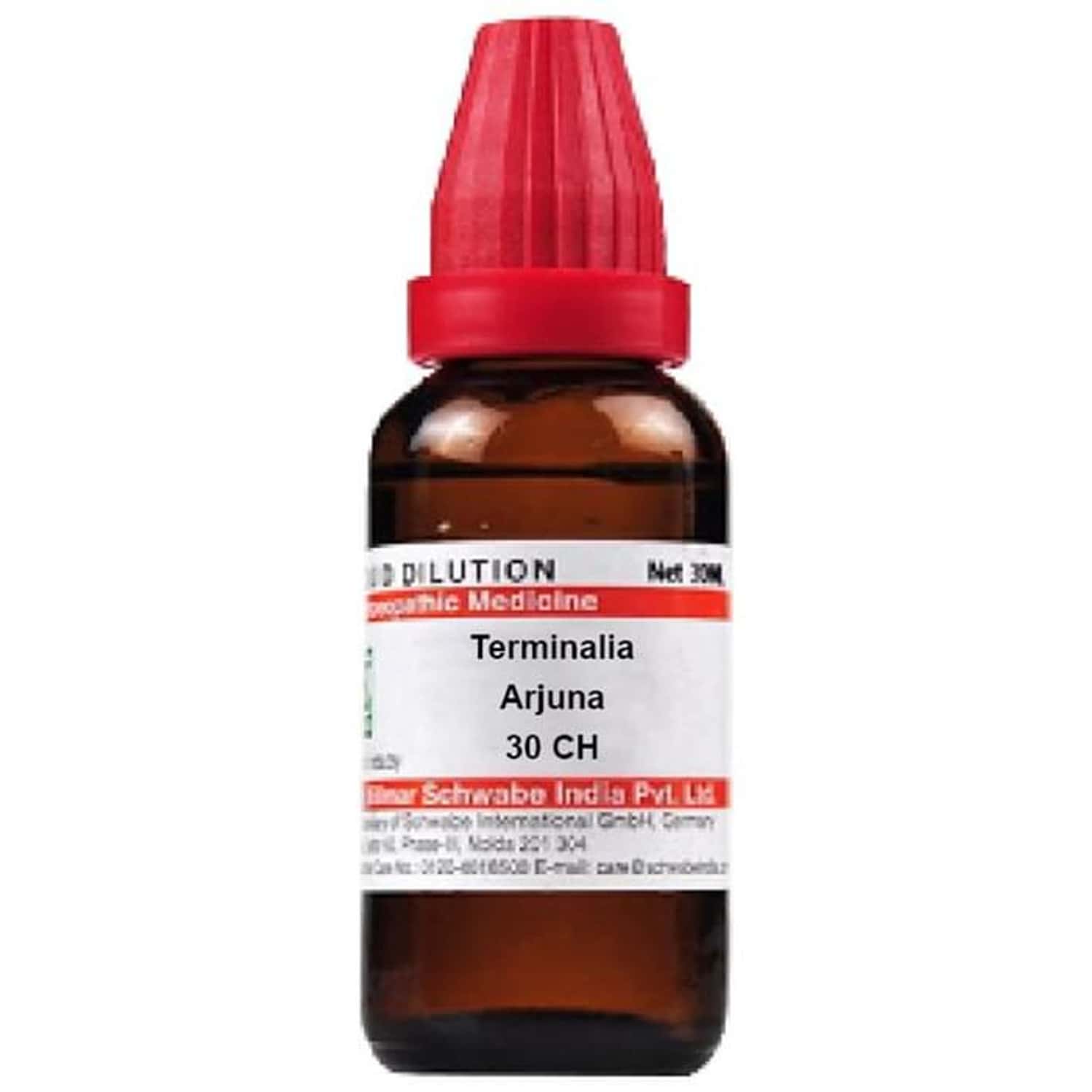 Dr. Willmar Schwabe India Terminalia Arjuna Dilution 30 Ch 30 Ml