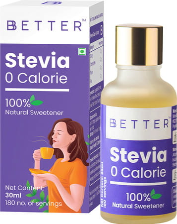 Bbetter Stevia 30ml Drop 180 Servings
