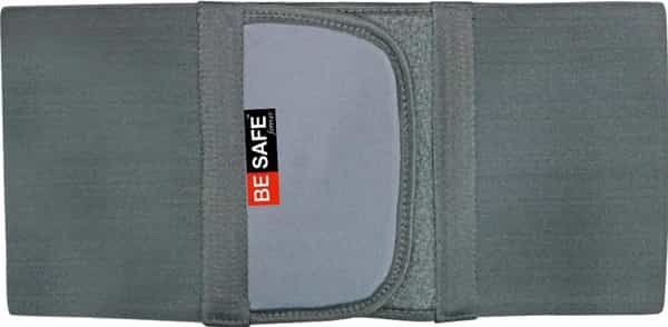Besafe Forever Rib Support Chest Binder Compression Brace | Grey | Xxl