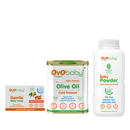 Oyo Baby Everything For Baby | New Born Baby Gifts Pack Of 3