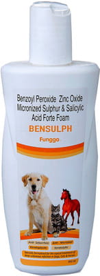 Buy BENSULPH ANTI SEBORRHEA MICROBIAL DOG CAT AND HORSE SHAMPOO