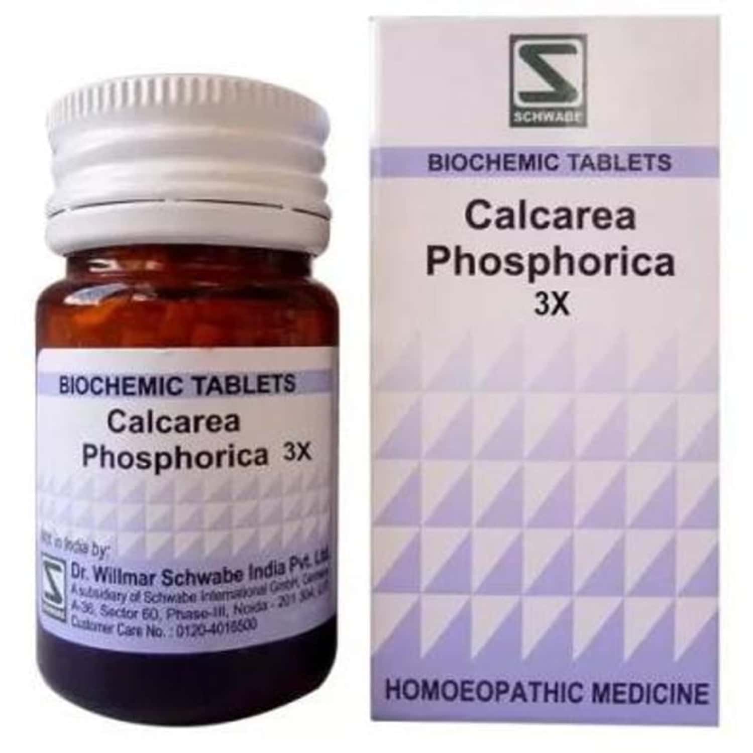 Dr. Willmar Schwabe India Calcarea Phosphorica Biochemic Tablet 3x 20 No's