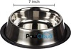 Pawcloud Stainless Steel Dog Bowl Medium - Anti Skid Dog Feeding Bowl