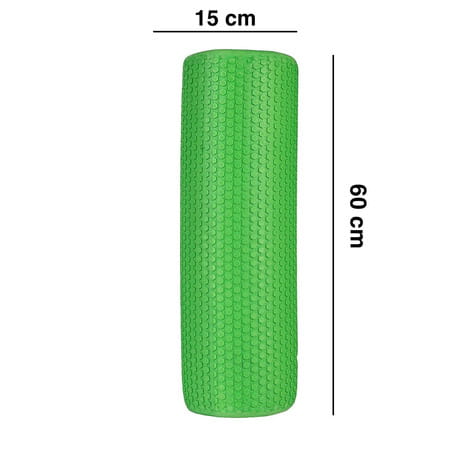 Healthtrek Foam Roller For Exercise (60 Cm) - Green