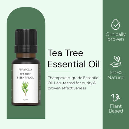 Puraroma Tea Tree Essential Oil - 10 Ml