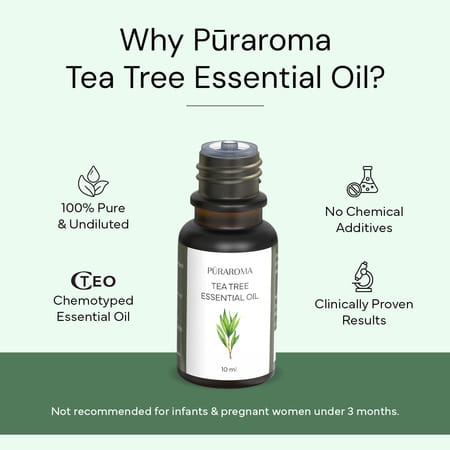 Puraroma Tea Tree Essential Oil - 10 Ml