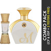 Ajmal Aura Cp Alcohol-Free Attar 10Ml For Unisex And Maryaj M White For Her Edp 90Ml For Women