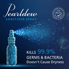 Pearldew Sanitizer Spray (Sea Breeze) 120 Ml | Aloe & Neem | Paraben Free (Pack Of 8)