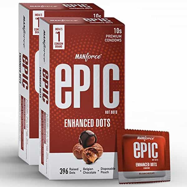Manforce Epic Hot Dots Pack 10S (Pack Of 2)