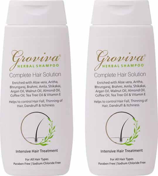 Groviva Herbal Shampoo 100 Ml (Pack Of 2)
