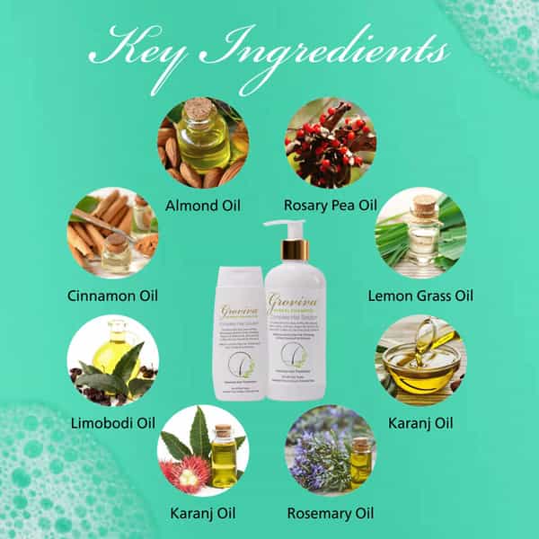 Groviva Herbal Shampoo 100 Ml (Pack Of 2)