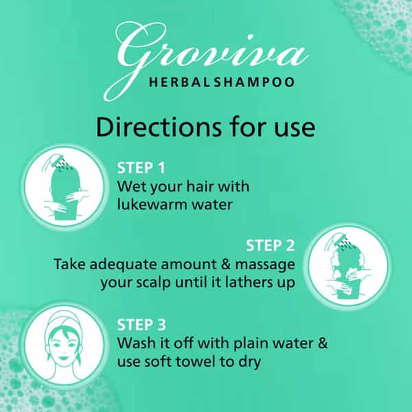 Groviva Herbal Shampoo 100 Ml (Pack Of 2)