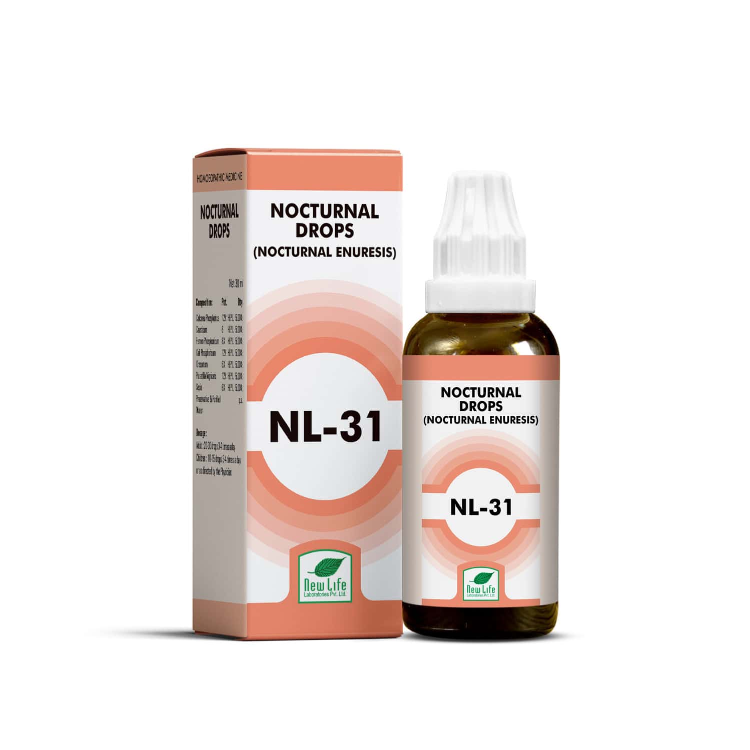 New Life Nl 31 Nocturnal Drops | 30ml