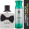 Maryaj Tuxedo Edp Spicy 100Ml For Men And Ajmal Raindrops Femme Deodorant 200Ml For Women