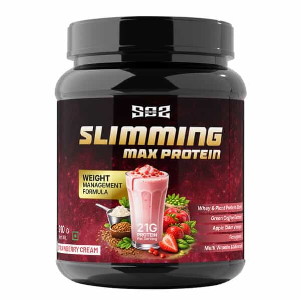 Sos Nutrition Slimming Women Whey Plant Protein Weight Loss Herbs Multivitamins Chocolate Shake