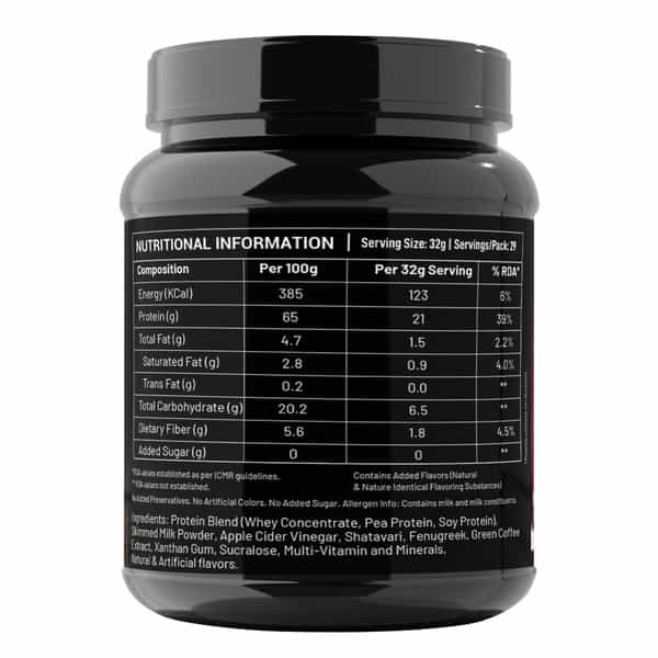 Sos Nutrition Slimming Women Whey Plant Protein Weight Loss Herbs Multivitamins Chocolate Shake