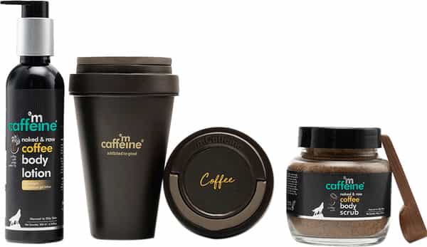 Mcaffeine Coffee Deep Cleansing Body Kit With Body Scrub | Body Wash | Body Lotion