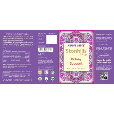 Herbal Hills Stonhills Herbal Shots 500ml (Pack Of 2)
