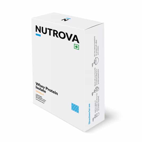 Nutrova Whey Protein Isolate (Vanilla) - Travel Pack