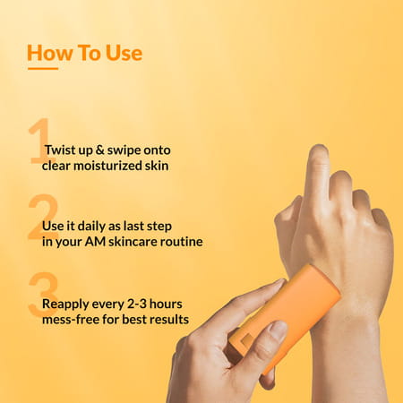 Fixderma Invisible Sunscreen Stick Spf 50 Pa++++ | Natural Finish | No White Cast & Non- Greasy 15g