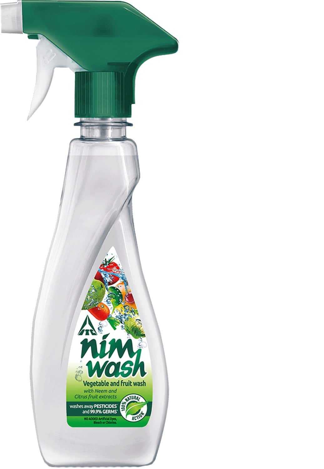 Nimwash Vegetable & Fruit Wash Spray 450 Ml 100% Natural Action