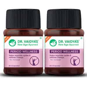 Dr. Vaidya's Period Wellness -30 Capsules - Pack Of 2