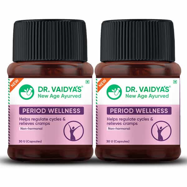 Dr. Vaidya's Period Wellness -30 Capsules - Pack Of 2