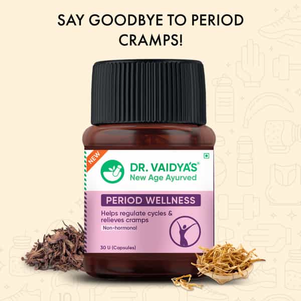Dr. Vaidya's Period Wellness -30 Capsules - Pack Of 2