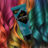 Cosglam Semi Permanent Hair Color | No Peroxide | Ammonia Free Hair Colour 52 Peacock Blue - 120gm