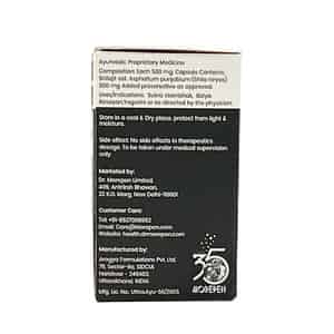 Dr. Morepen Shilajit Capsules For Strength | Stamina | Vigour & Vitality - 60 Capsules Pack Of 2