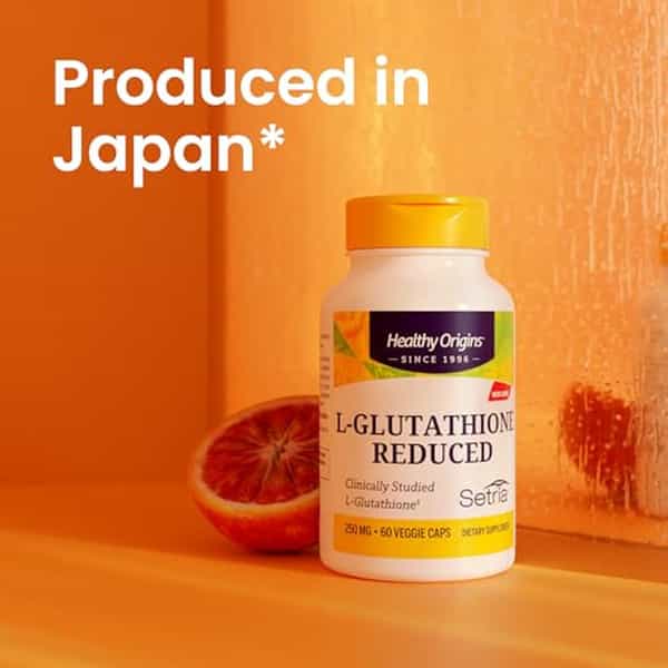 Healthy Origins L-Glutathione | 60 Capsules