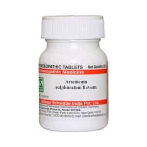 Dr. Willmar Schwabe India Arsenicum Sulphuratum Flavum 4x 20gm