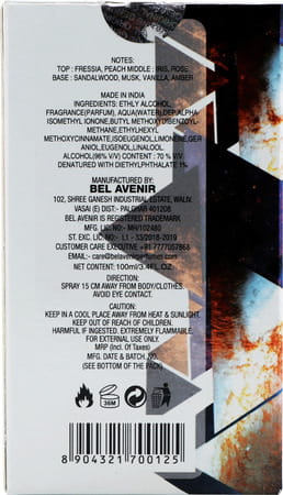 Bel Avenir Intimate Women Perfume 100 Ml