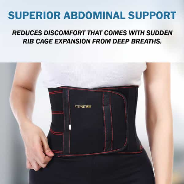 Stergic Iris Abdominal Support Belt Post-Surgical Recovery, Post Pregnancy & Pain Relief Medium Size