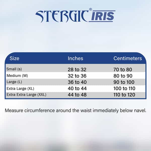 Stergic Iris Abdominal Support Belt Post-Surgical Recovery, Post Pregnancy & Pain Relief Medium Size