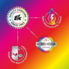 Skore Assorted Colours & Dotted Condoms (Shades) 10N (Pack Of 4) And Hard Rock Gel Sachet Free