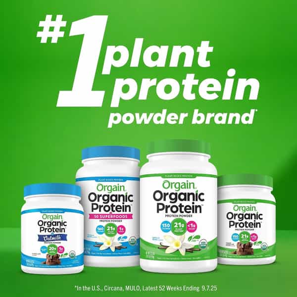 Orgain - Organic Protein Plant-Based Powder Creamy Chocolate Fudge 460G