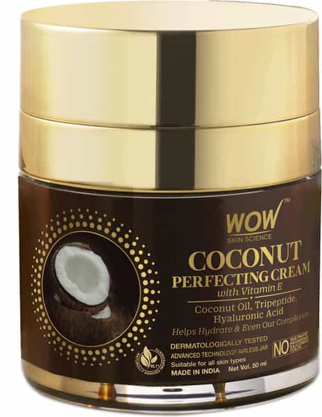 Wow Skin Science Coconut Perfecting Cream With Vitamin E - 50 Ml